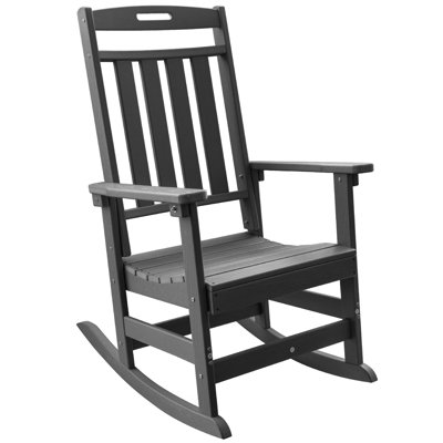 Chaise berçante HDPE
