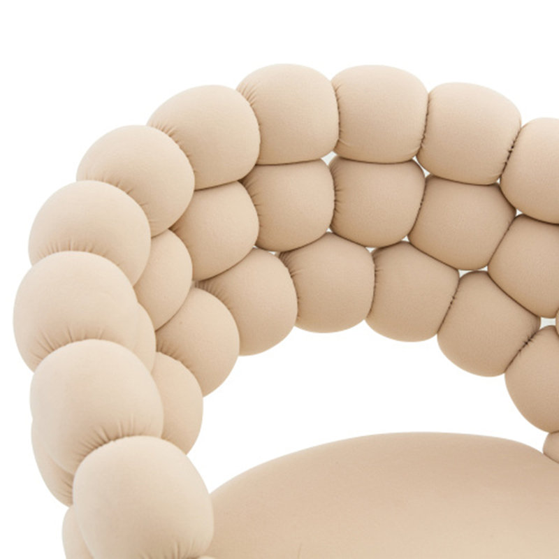 Chaises de salle à manger Puffy Bubble Chair, Beige