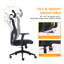 Fauteuil de bureau ergonomique Inbox Zero