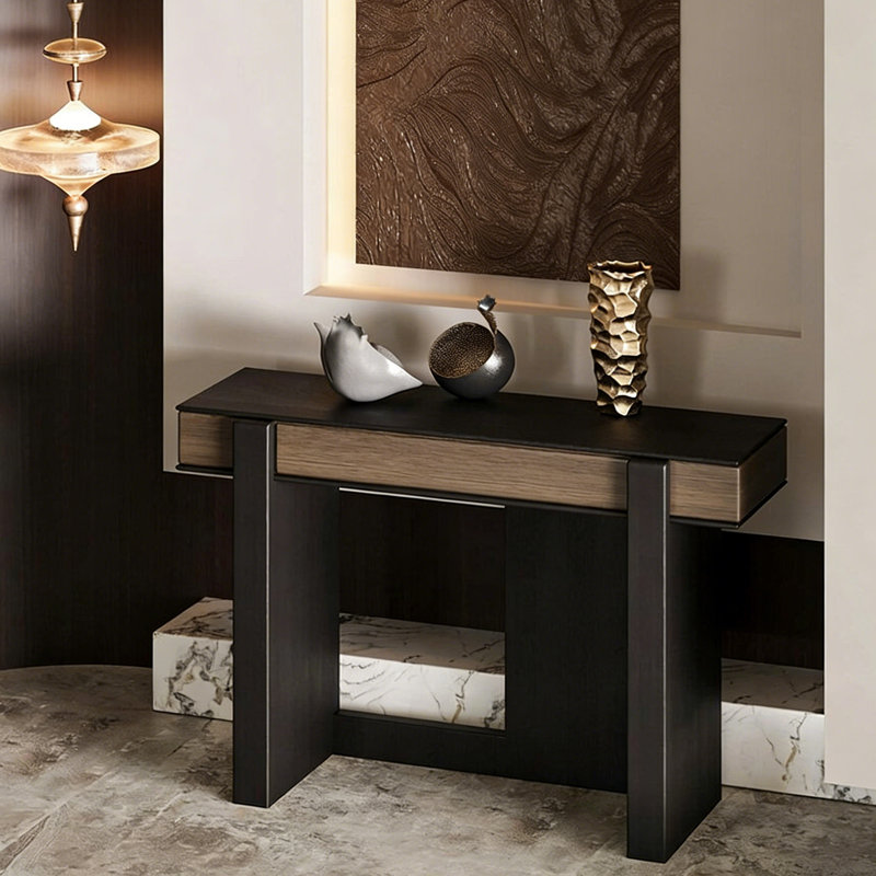 Console Retro Minimalist, H 33,46 po x l 47,24 po x P 14,17 po