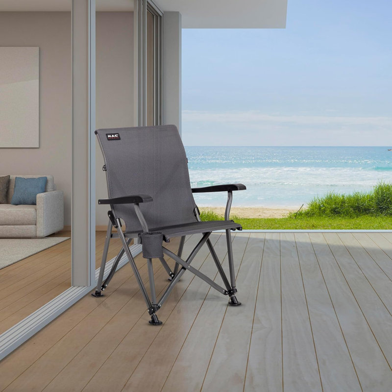 Chaise de camping Parkkar, gris