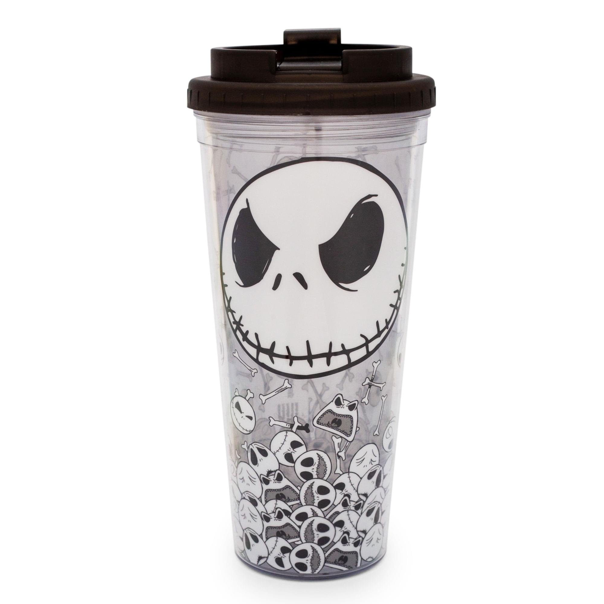 Silver Buffalo Disney The Nightmare Before Christmas Tumbler with Lid and  Straw | 32 Ounces