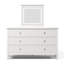 Commode 6 tiroirs avec miroir lumineux-1115395364