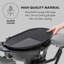 Klarstein 122cm W x 57cm D Foldable Portable Single Burner Electric Grill