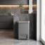 Simplehuman 45 Liter / 12 Gallon Rectangular Kitchen Step Trash Can with Soft-Close Lid, Plastic-1128401306