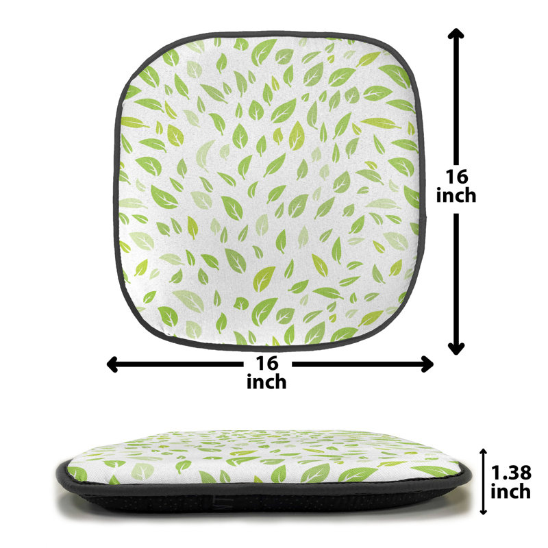 Coussin de siège d'extérieur Fresh Leaves