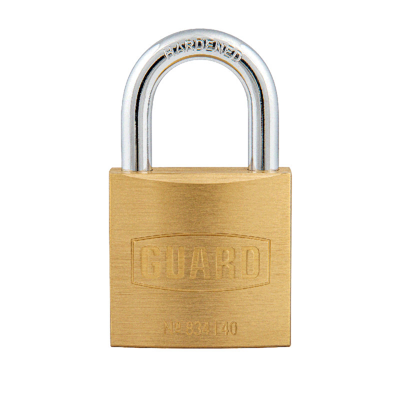 Laiton garde cadenas 40mm à double verrouillage, H 0,88 po