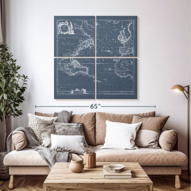 Plan Aletra Mar Del Nort, H 45 po x l 45 po