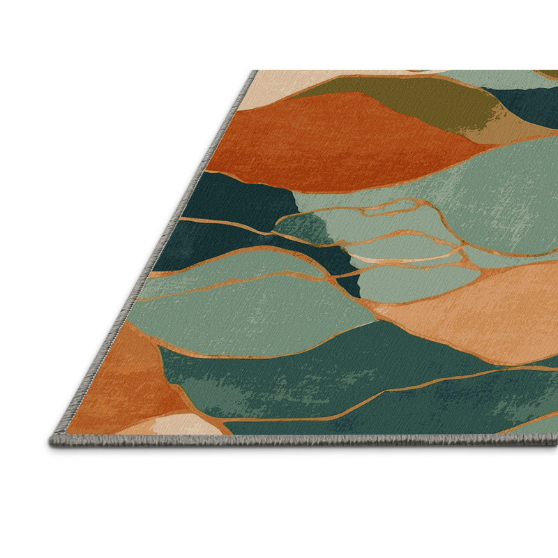 Mossy Tides Rug, Rectangle 8' x 12'