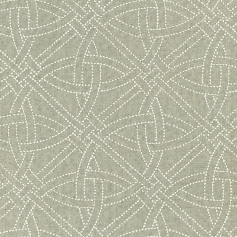 Tissu brodé Durance, Minéral
