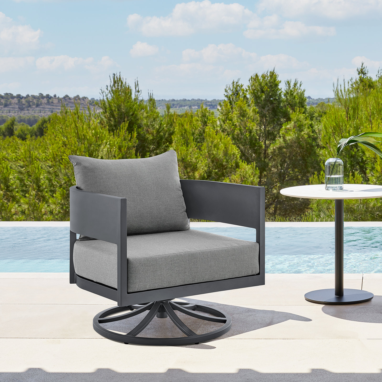 Elza Outdoor Chair with Sunbrella® Cushions