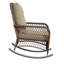 Chaise d'extérieur en rotin avec coussins Yentin-1706309109