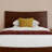 Phoenix Wood Platform Bed with Matching Footboard-324910956-324910948