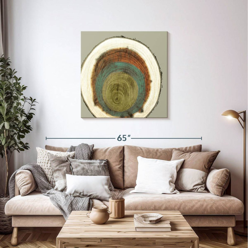 Colored Rings II, 36" H x 36" W