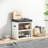 Small Cushion Shoe Bench With Shoe Rack-586958810-586958807