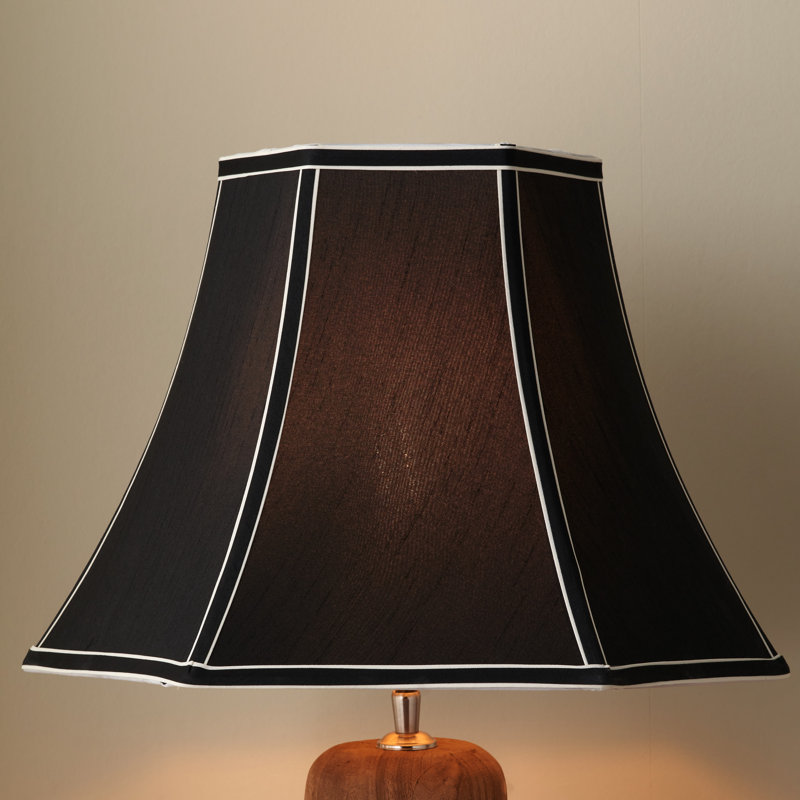 Ervine Bell Lamp Shade ( Uno ), 32cm H x 45cm W x 52cm D, Black