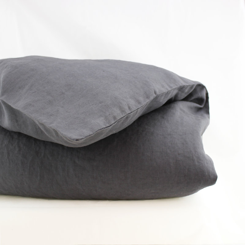 Driscoll Avia Single Duvet Cover, Full / Queen Duvet Cover, Dark Gray