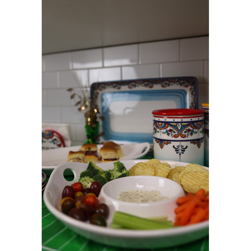 Euro Essential Classic Lisbon White Chip & Dip