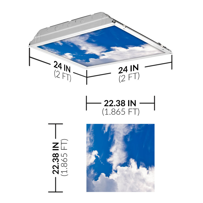 Couvre-lumière décoratif flexible clouds