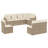 Vidaxl Garden Sofa Set Beige