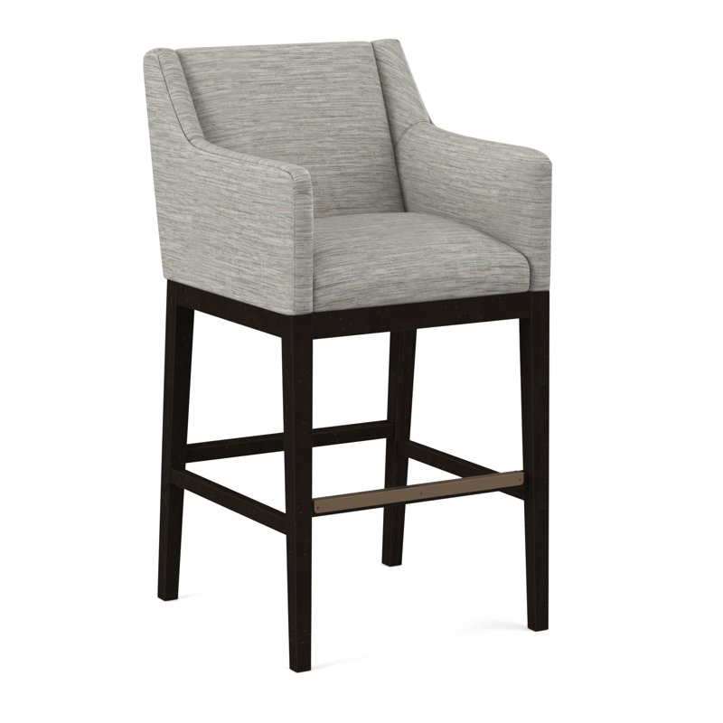 Upholstered Stool, 61555-75, English Saddle