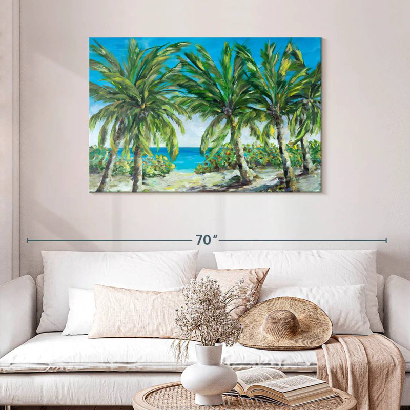 Palmier tropical Gillard Paradise, H 30 po x l 45 po
