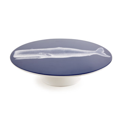 MOBY SCRIMSHAW CAKE STAND