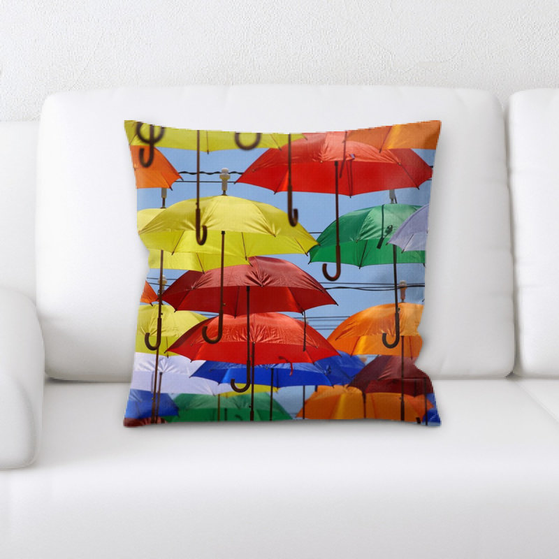 Microsuede Throw Pillow