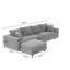 Canapé 102,4 po Modern-227128966