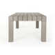 Shea 87'' Teak Outdoor Dining Table