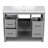 18.00'' Single Bathroom Vanity with Ceramic Top