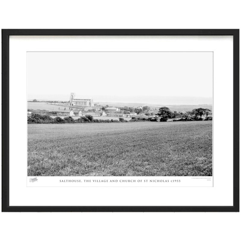 Salthouse, The Village And Church Of St Nicholas C1955 by Francis Frith - Single Picture Frame Print