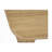 Daymon Oak Solid Wood Dining Table