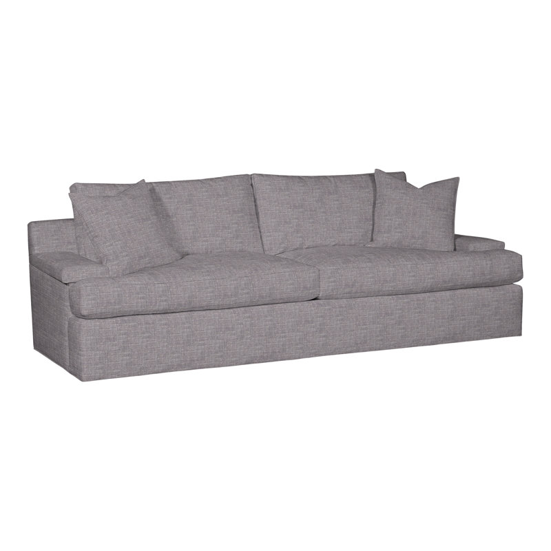 American Bungalow 96"Crew Sofa, Nomad Slate Crypton® Chenille