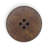 Dritz Recycled Leather Round Button