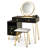 Vanity Table Stool Set with Mirror-181699169