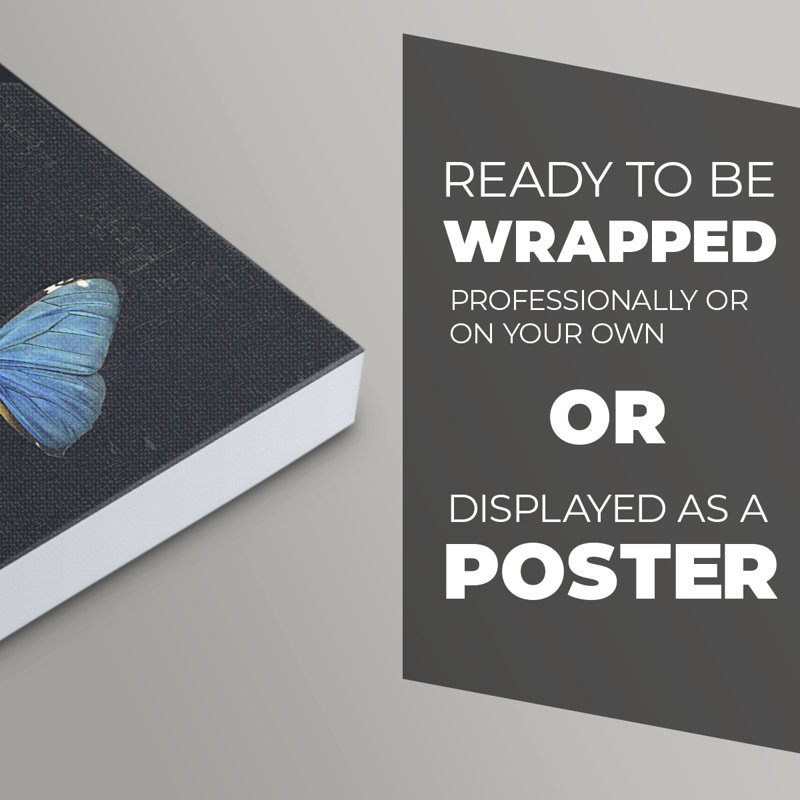 Collection Flutter IV - impression sur toile seulement - non encadrée, H 27 po x l 18 po