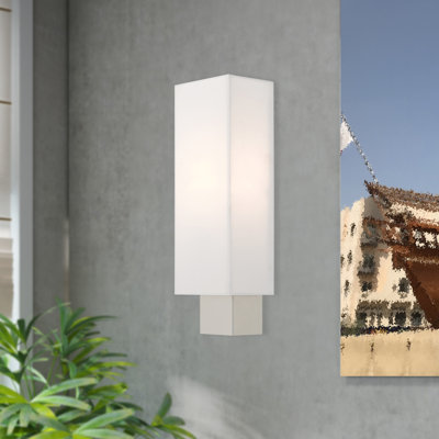 Plafonnier encastré en nickel brossé à intensité variable à 1 lumière Hust