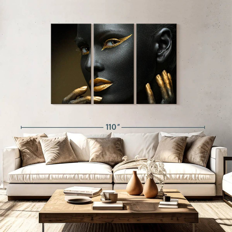Shuttleworth Black Gold Beauty, 48" H x 74" W