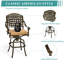 Patio Dining Set with Round Table , Cushions Included-339985542