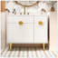 Meuble-lavabo 36 po avec lavabo en résine
