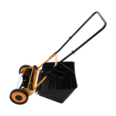 16" Lawnmower, Hand Push Lawn Mower