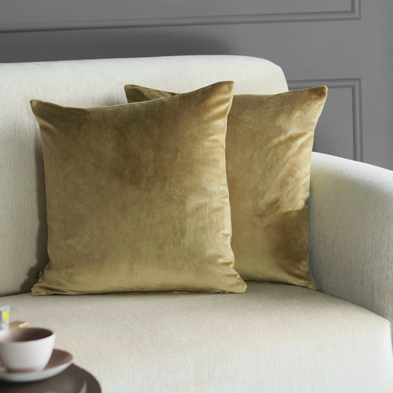 Brig Square Pillow Cover, Mustice