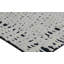 Wool Geometric Area Rug in Ivory-69675001