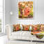 Coussin décoratif floral rose-30744569-30744565
