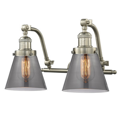 Cone 2 Light Bath Vanity Light