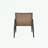 3 Pieces Outdoor Set with 2 PE Rattan Chairs