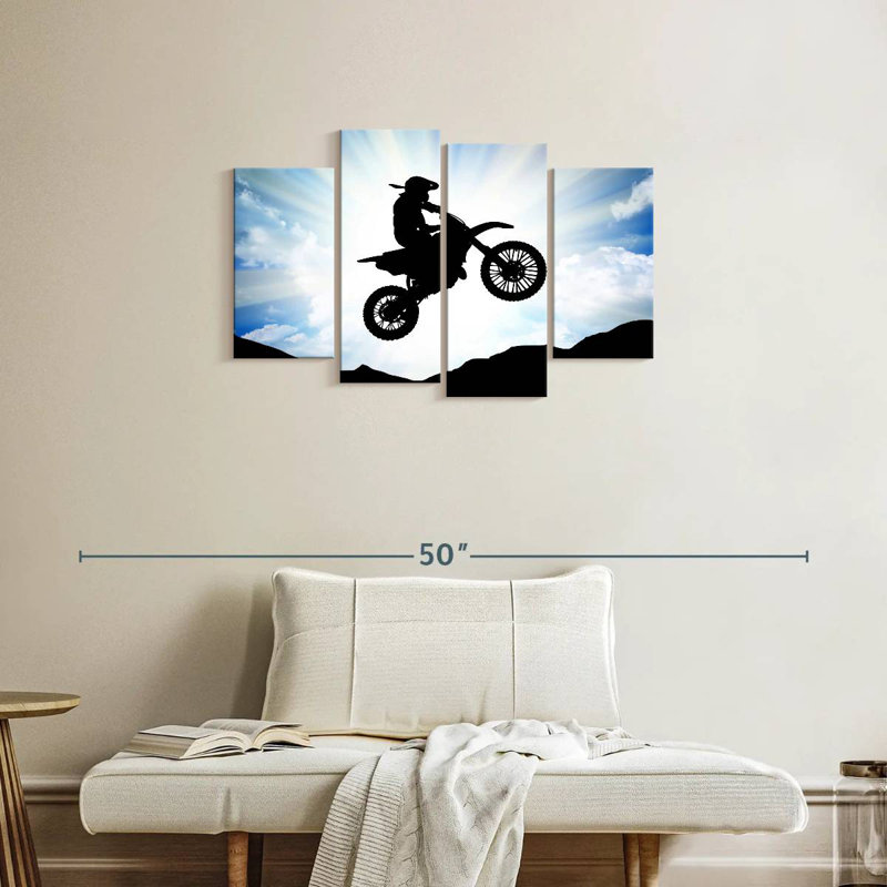 Motocross Rider, H 22 po x l 36 po