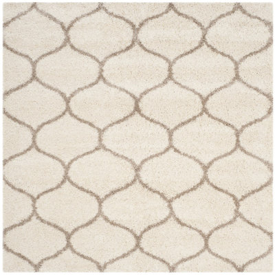 Tate Hudson Shag Performance Geometric Rug