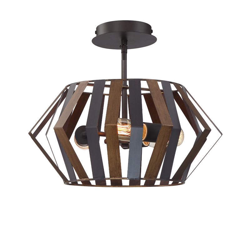 Luminaire suspendu / semi-encastré 3 lumières